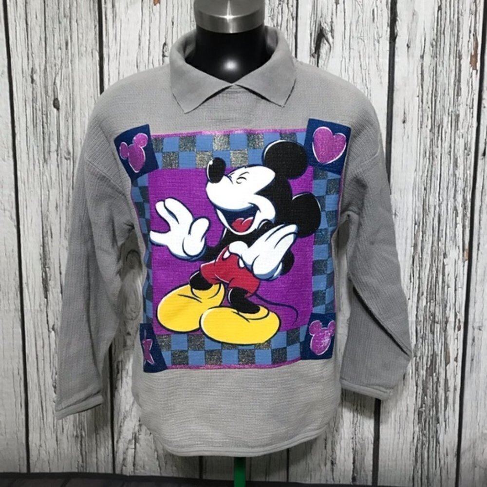 Rare Disney Men's Mickey Mouse  sportswear Sweatshirt size Medium